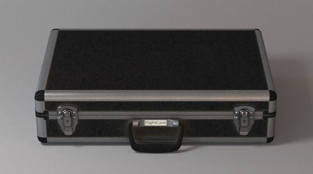 Flight case 3D model_1