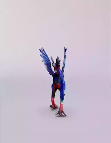 Ceralys the fantasy bird character