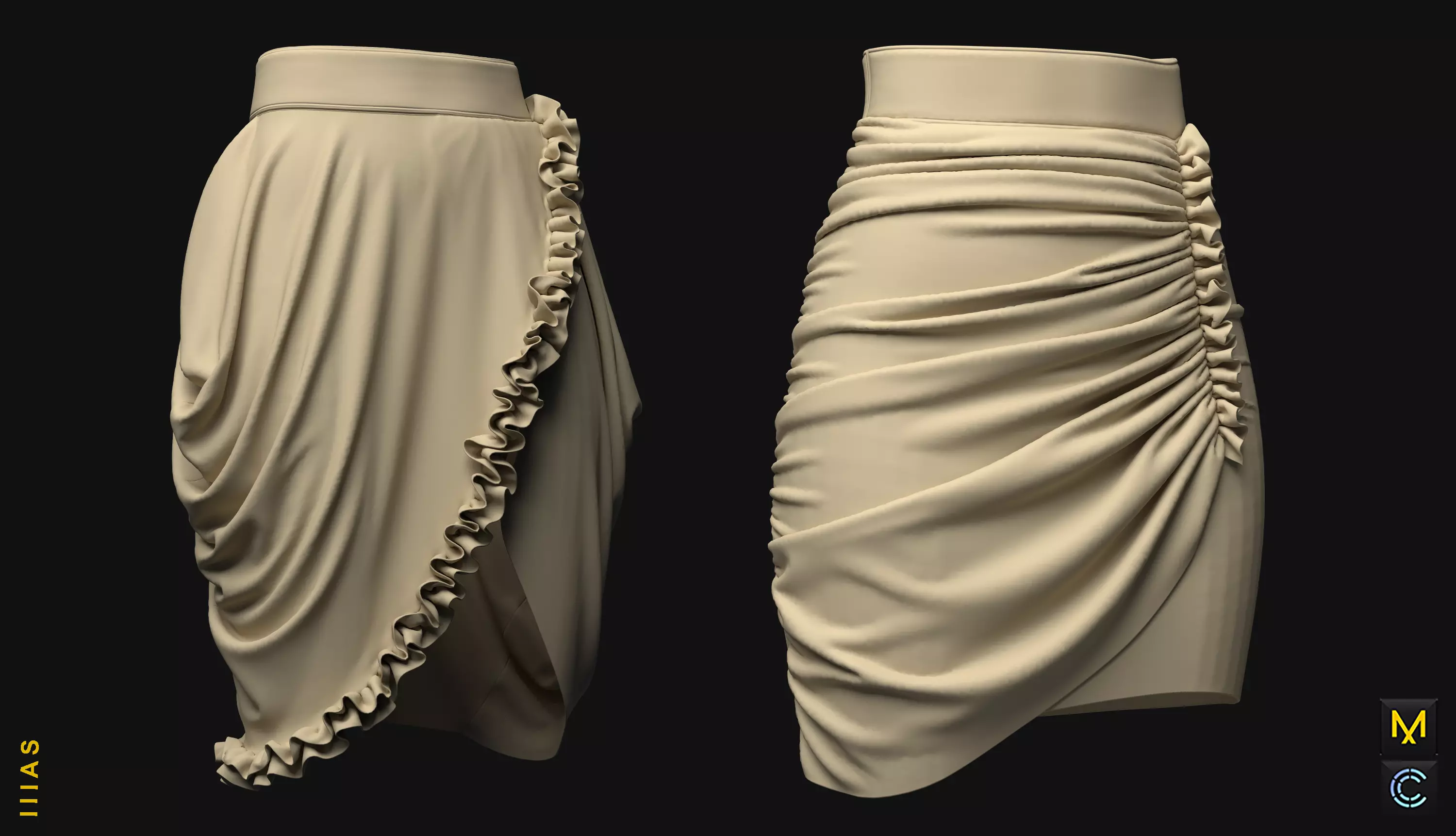 SKIRT 3D model_3