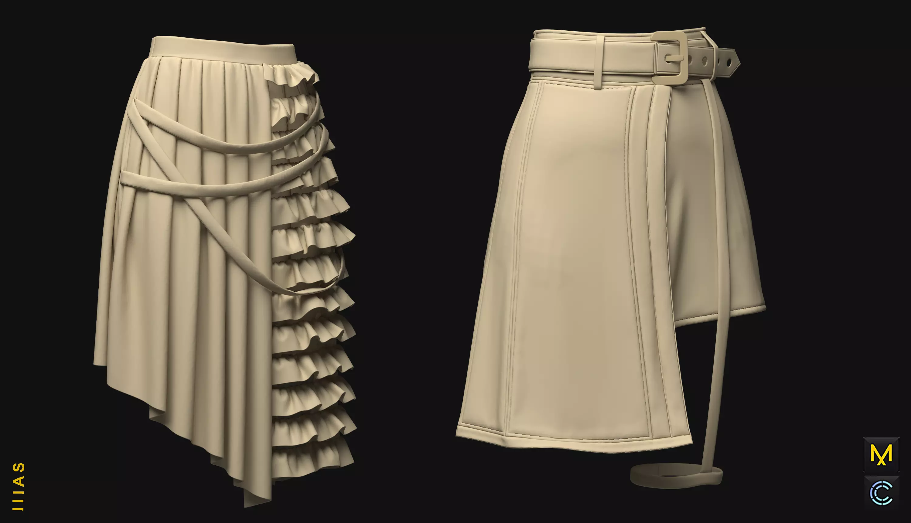 SKIRT 3D model_5