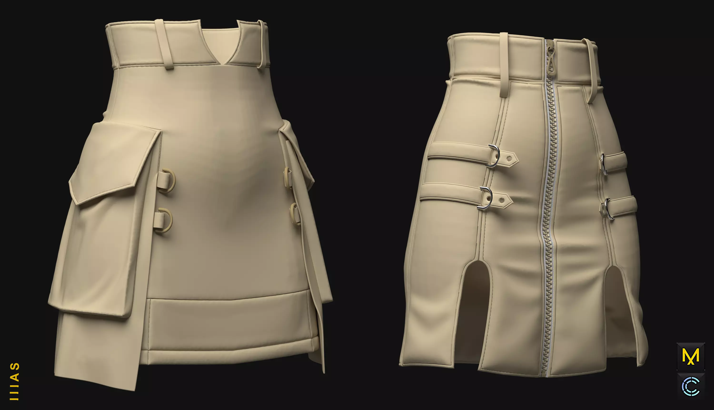 SKIRT 3D model_4