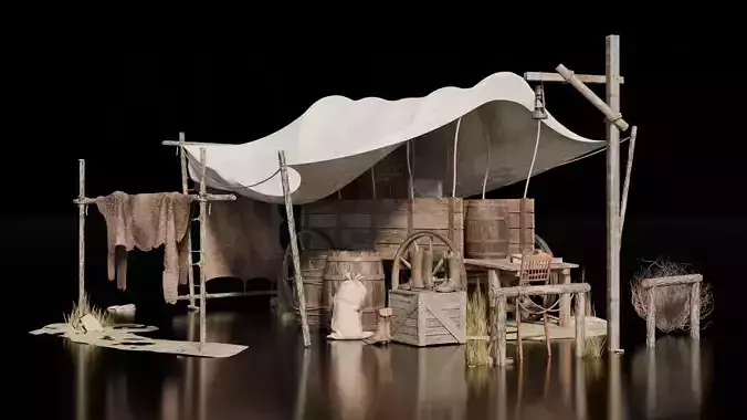 Wild West Vehicle Carriage