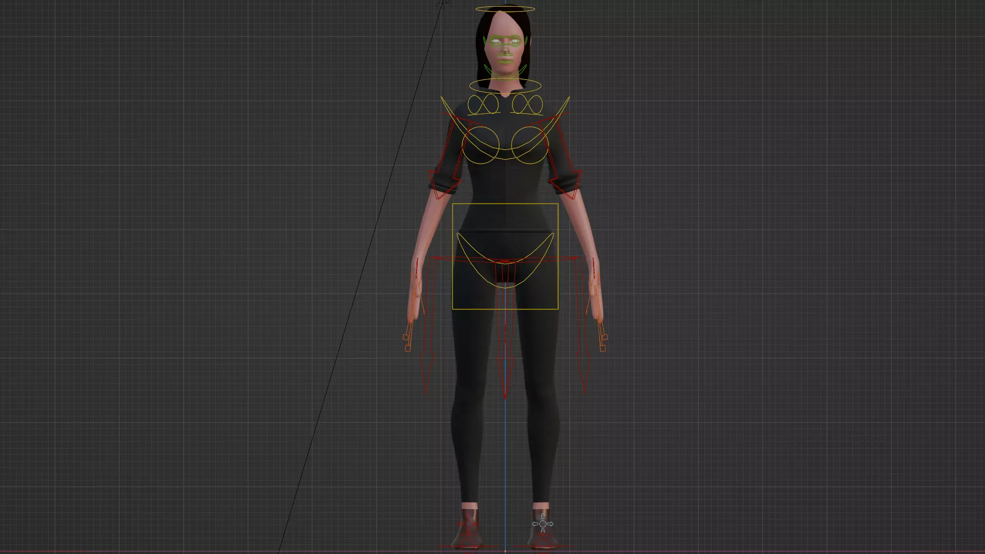 3D Lady Model Realistic Female Character Free 3D model