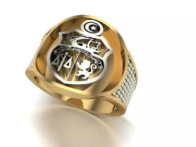 sintered man ring 3D print model_0