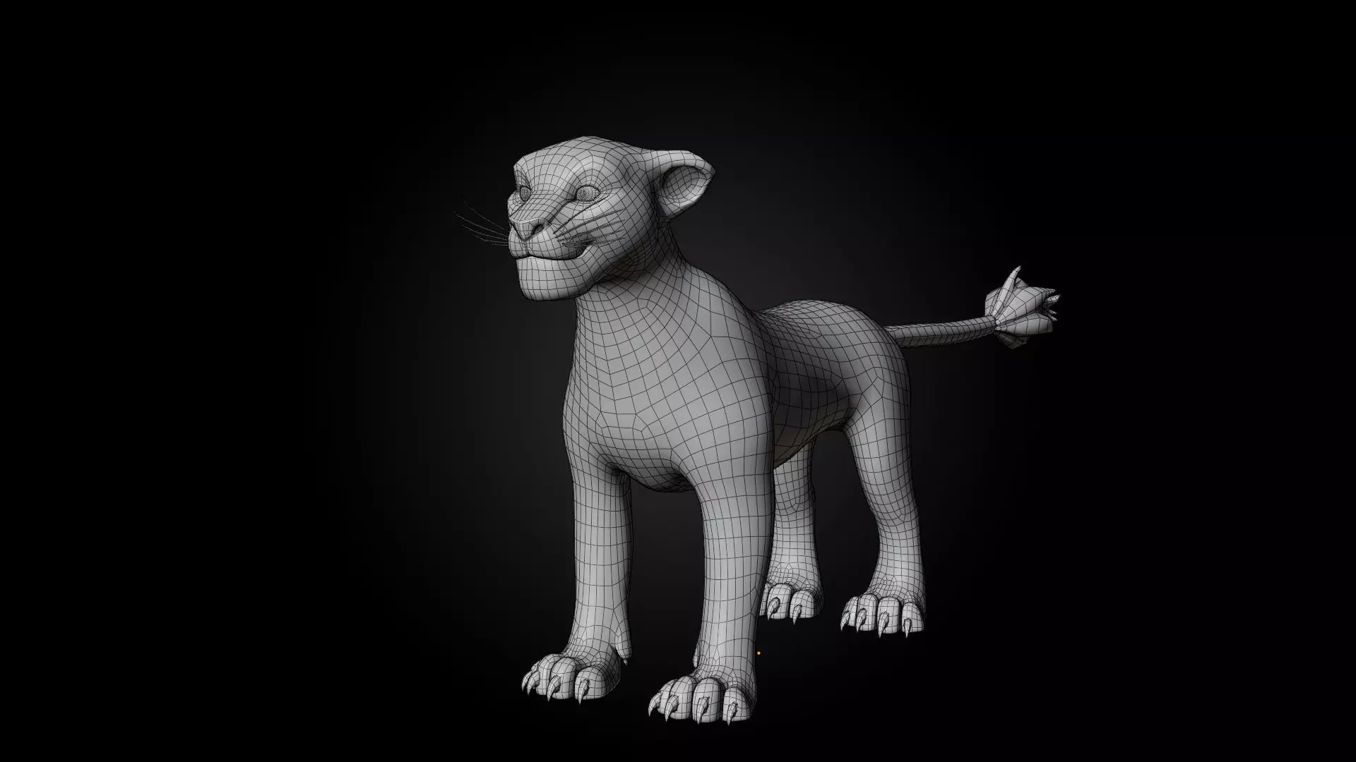 Lion Pride Pack - Stylized and Rigged 3D Characters Low-poly 3D model_21