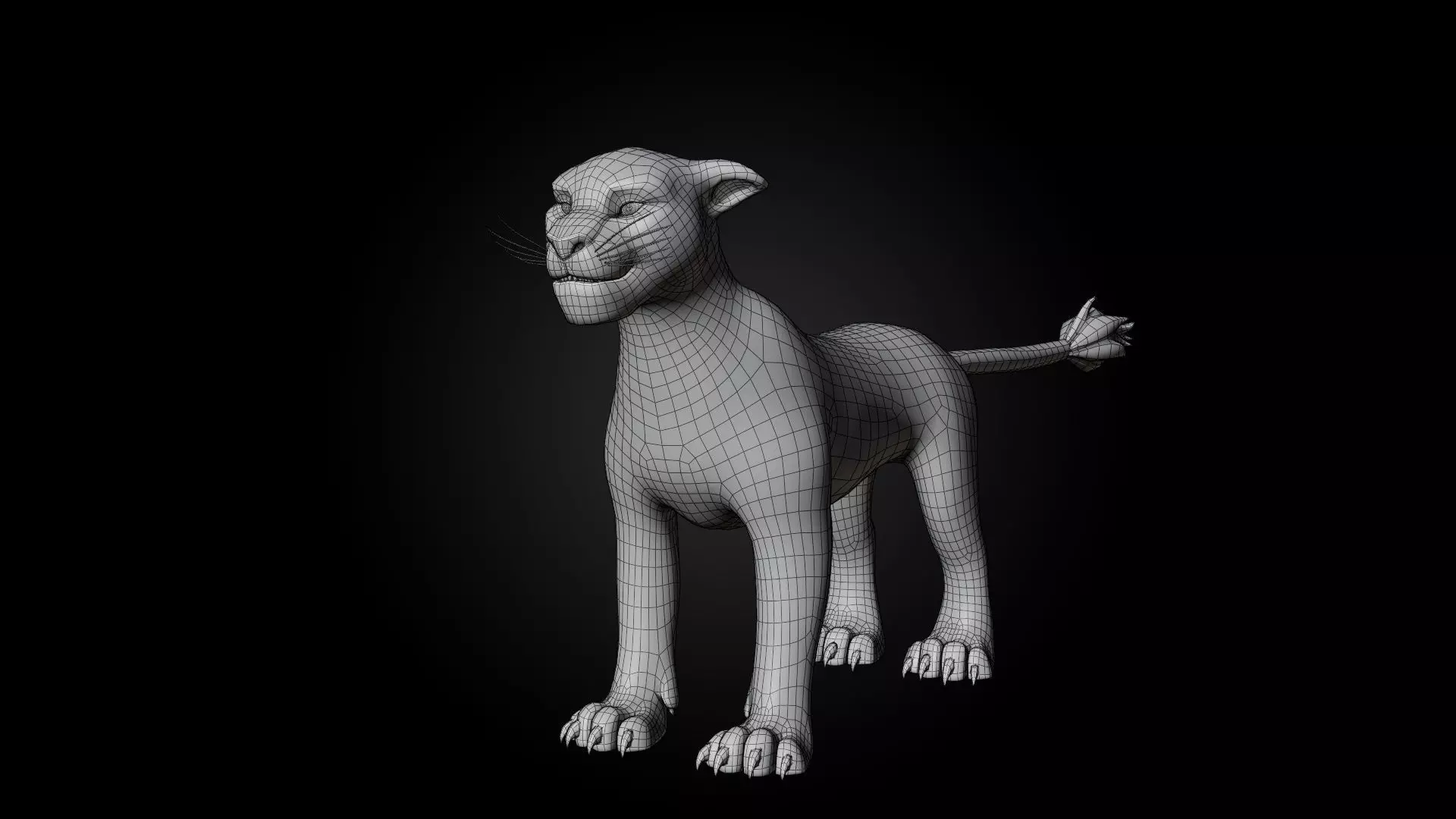Lion Pride Pack - Stylized and Rigged 3D Characters Low-poly 3D model_23