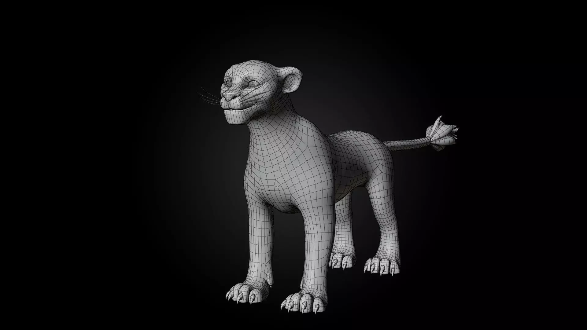 Lion Pride Pack - Stylized and Rigged 3D Characters Low-poly 3D model_17