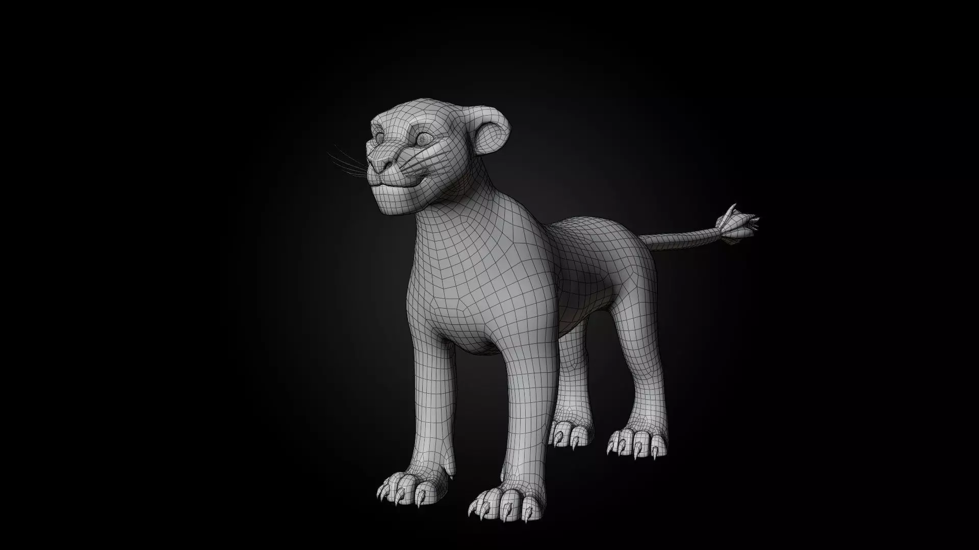 Lion Pride Pack - Stylized and Rigged 3D Characters Low-poly 3D model_19