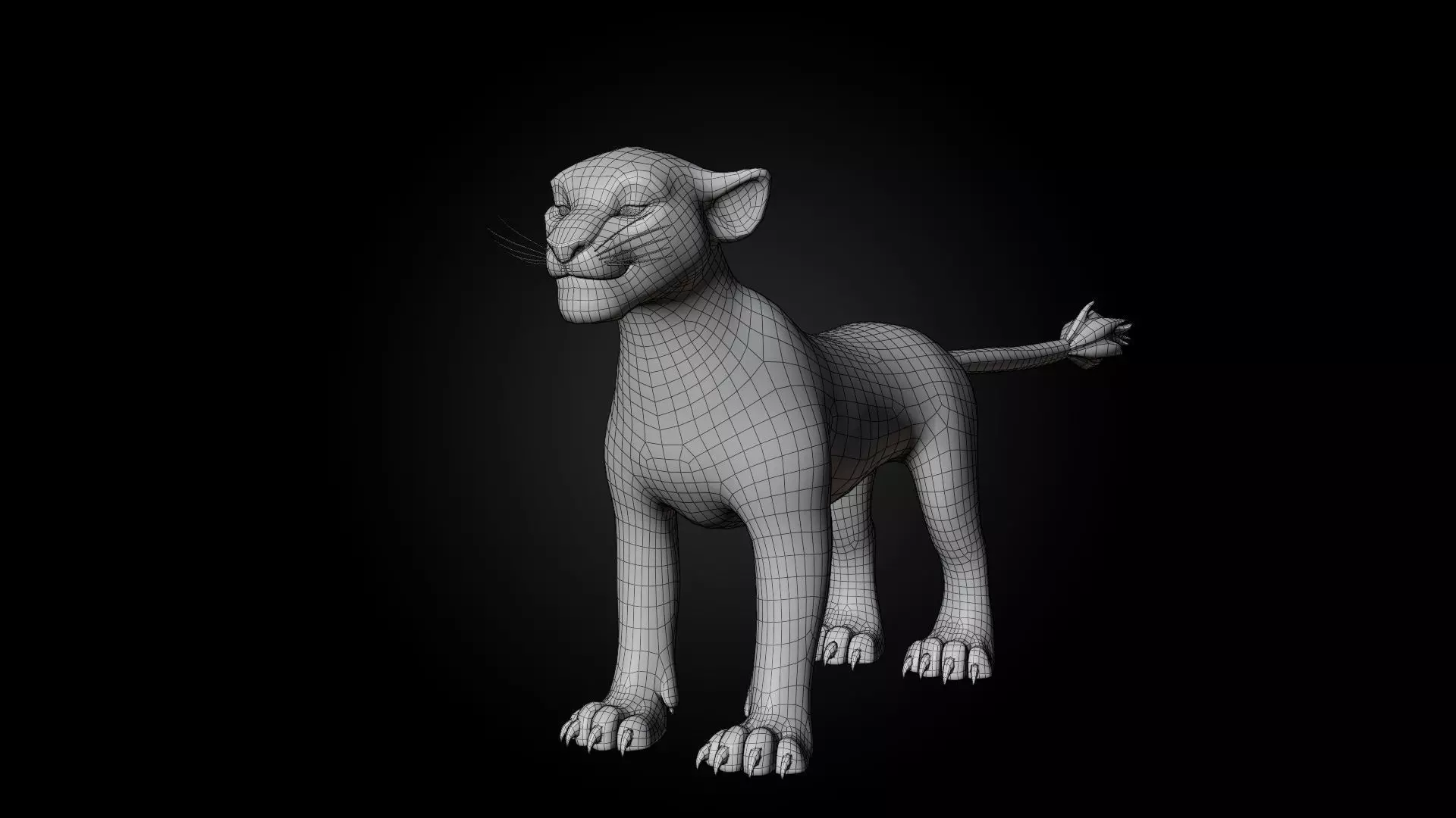 Lion Pride Pack - Stylized and Rigged 3D Characters Low-poly 3D model_15