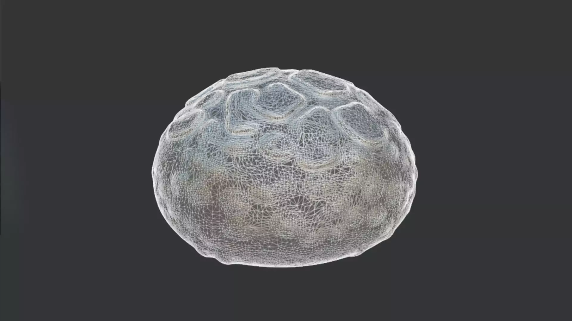 Cheese Bread 3D model_2