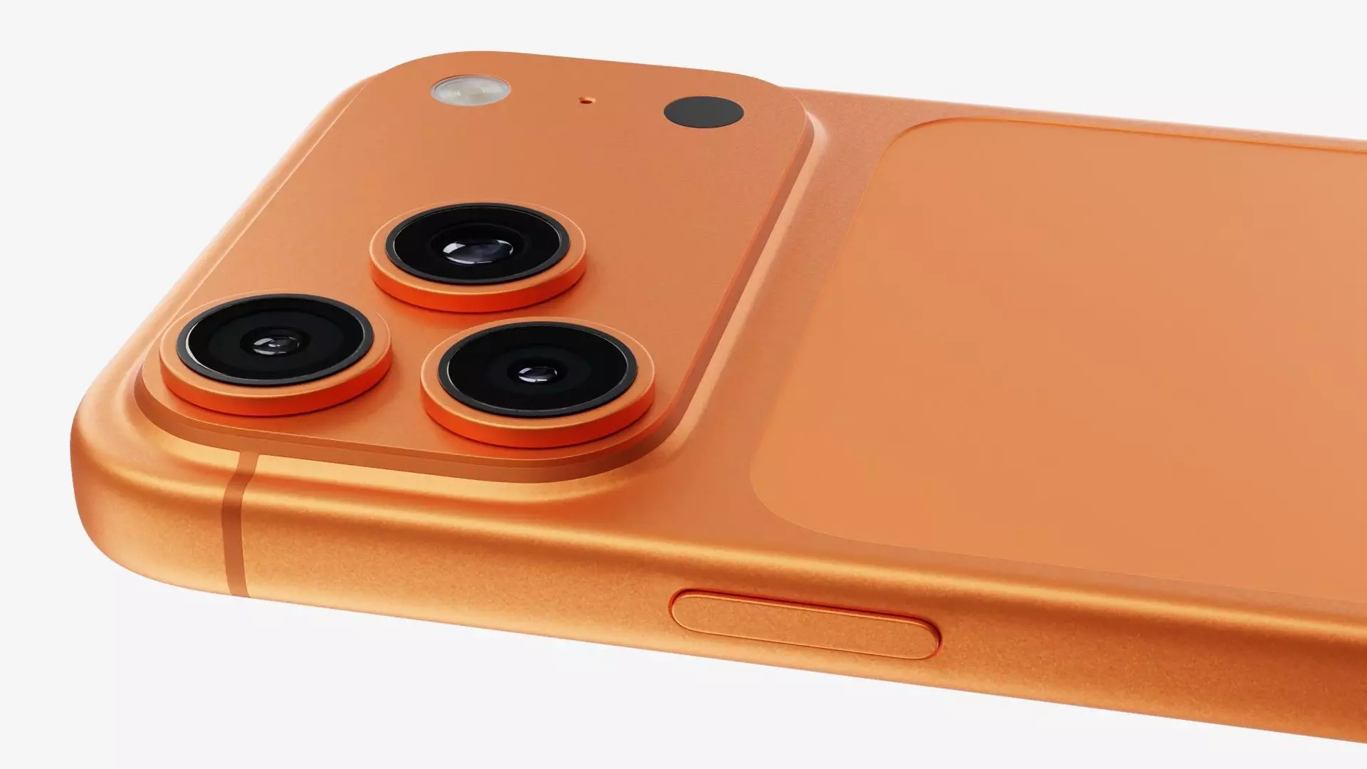 Apple iPhone 17 Pro Max Cosmic Orange 3D model_5
