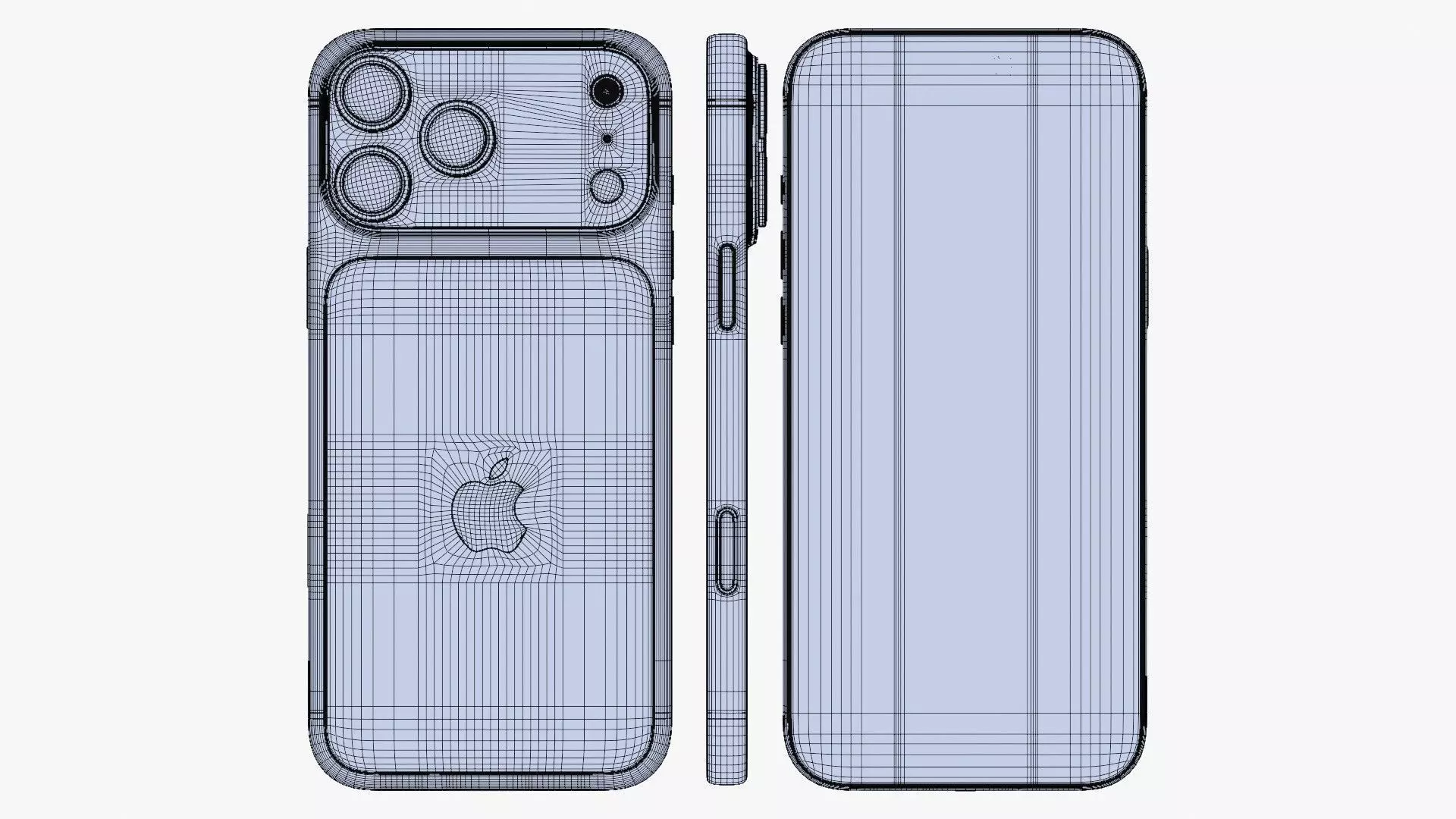 Apple iPhone 17 Pro Max Cosmic Orange 3D model_13