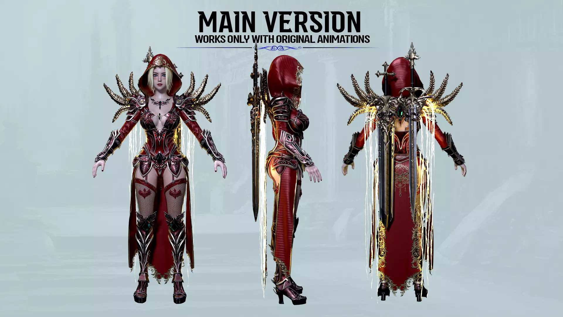 Queen Misa Ultra Edition Low-poly 3D model_10