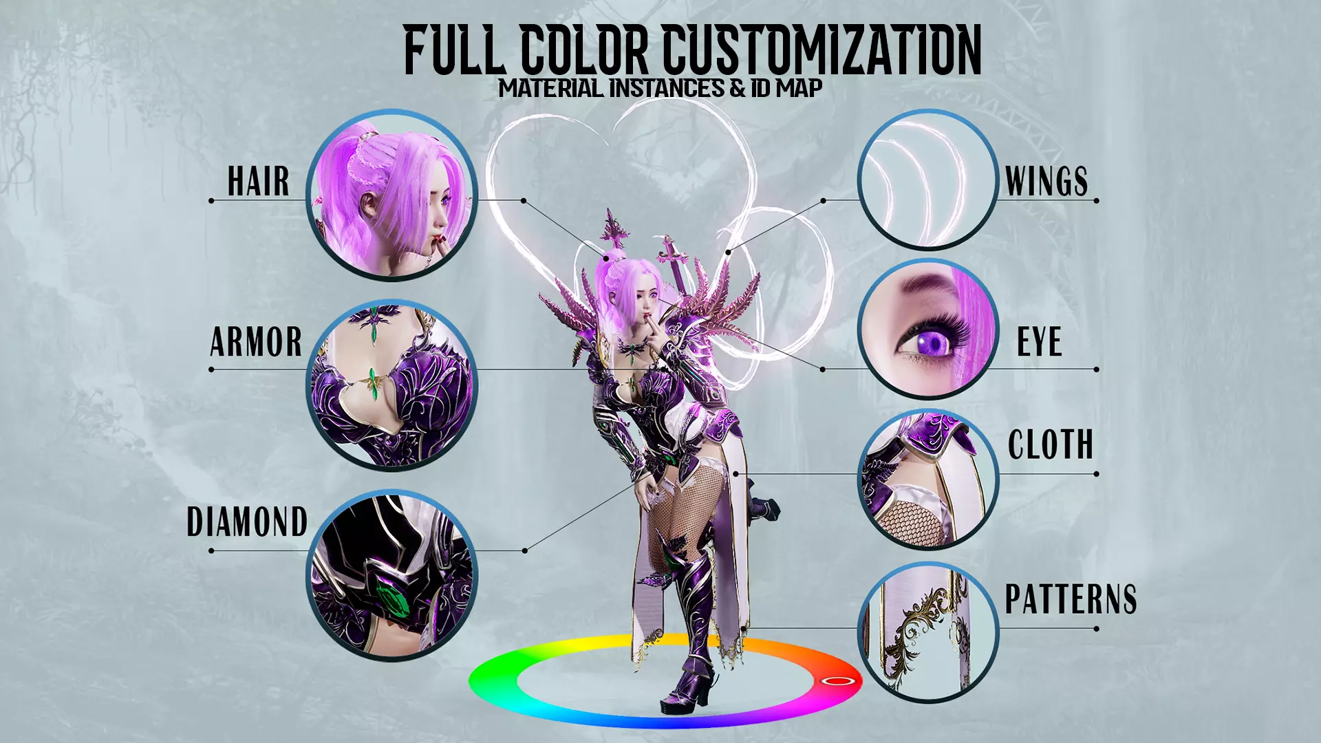 Queen Misa Ultra Edition Low-poly 3D model_6