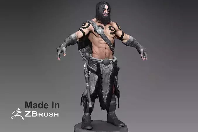 Zbrush Barbarian