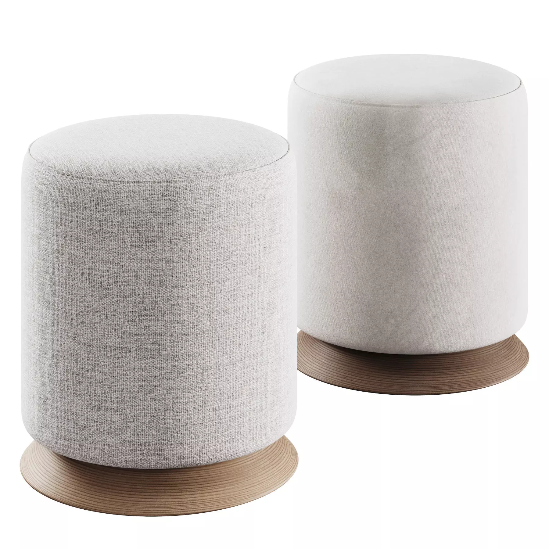 Kimaya Ottoman By The Citizenry 3D model_2