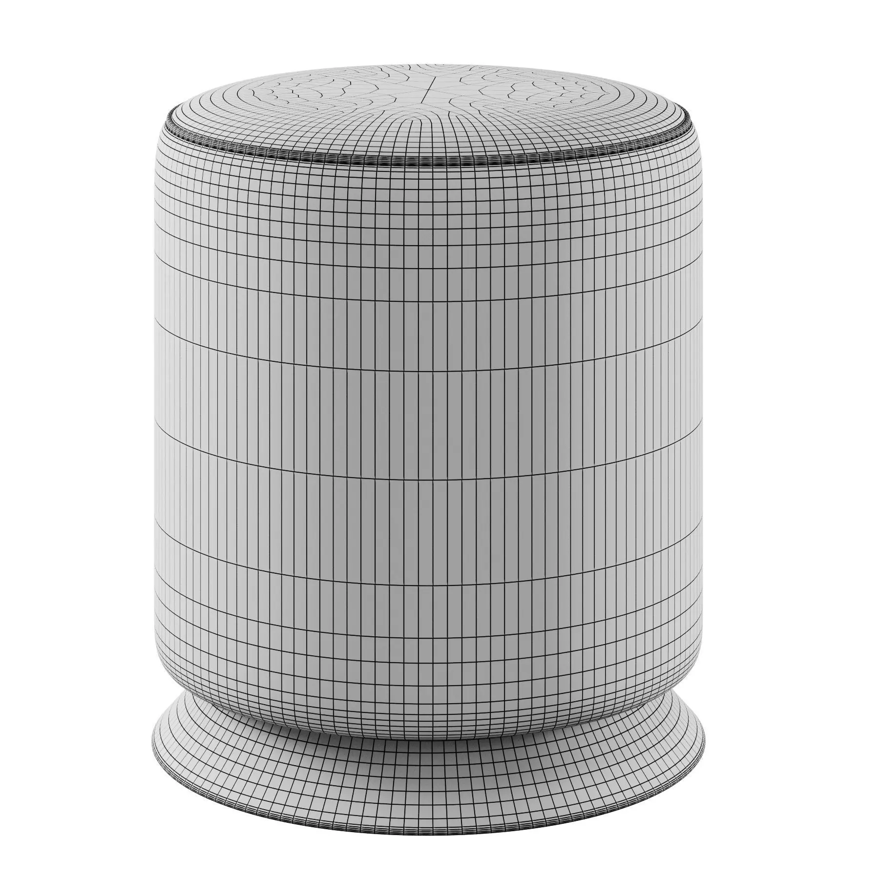 Kimaya Ottoman By The Citizenry 3D model_3