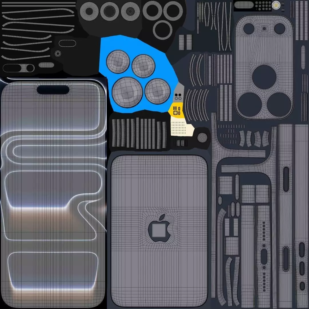 Apple iPhone 17 Pro Max 3D model_24