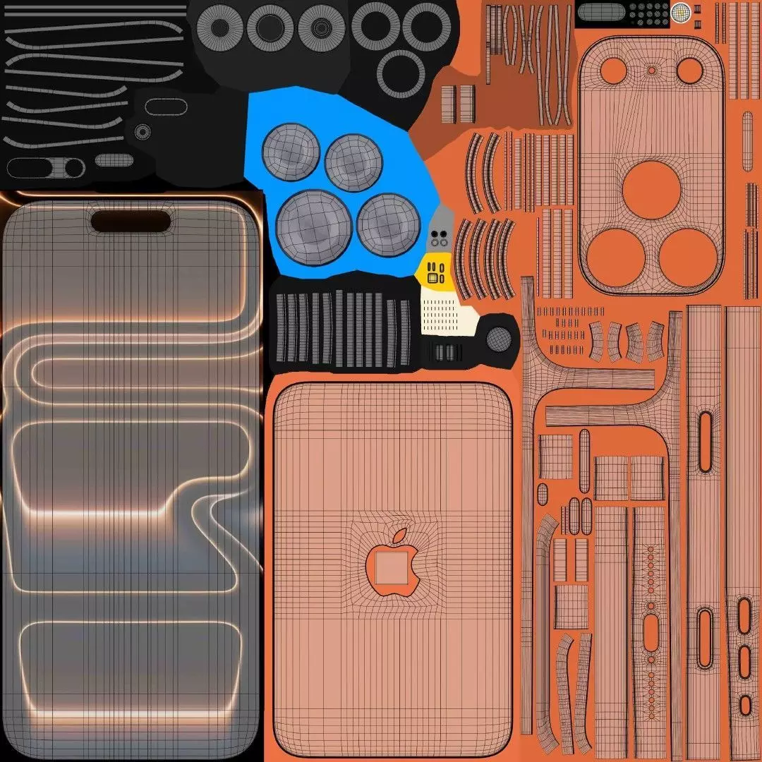 Apple iPhone 17 Pro Max 3D model_13