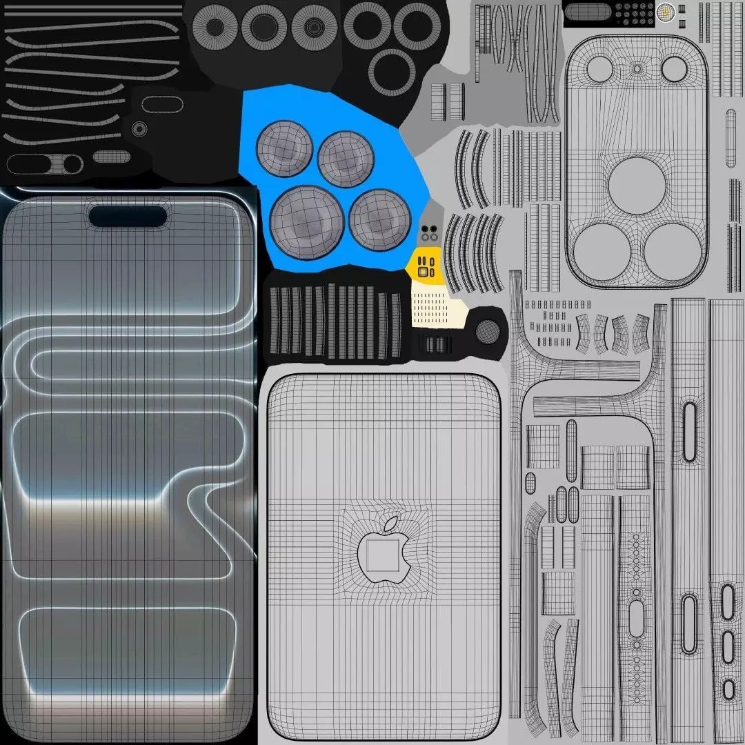 Apple iPhone 17 Pro Max 3D model_35