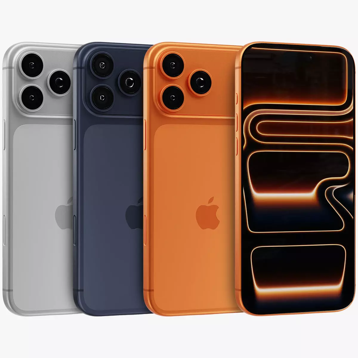 Apple iPhone 17 Pro Max 3D model_0