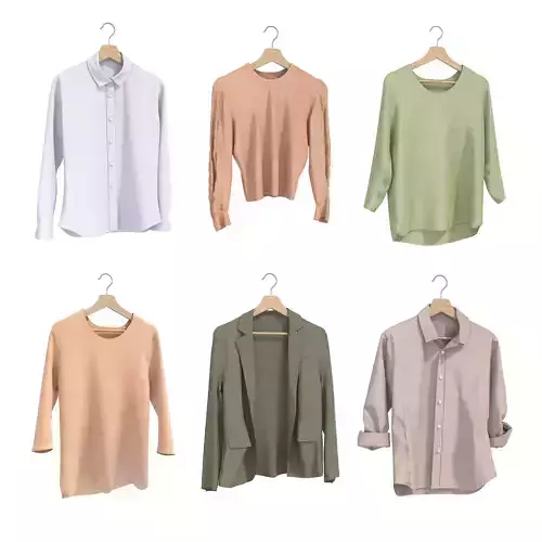 Clothing on Hanger 6