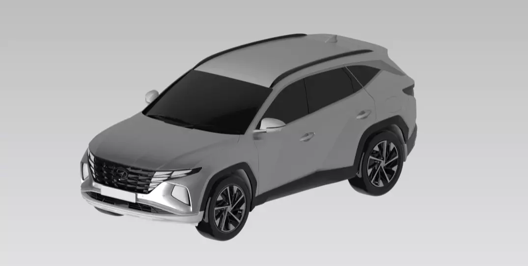 Hyundai Tucson 2024 3D model_1