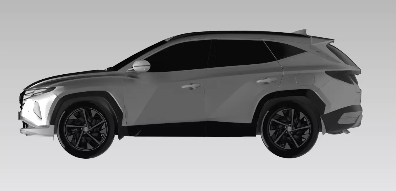 Hyundai Tucson 2024 3D model_3