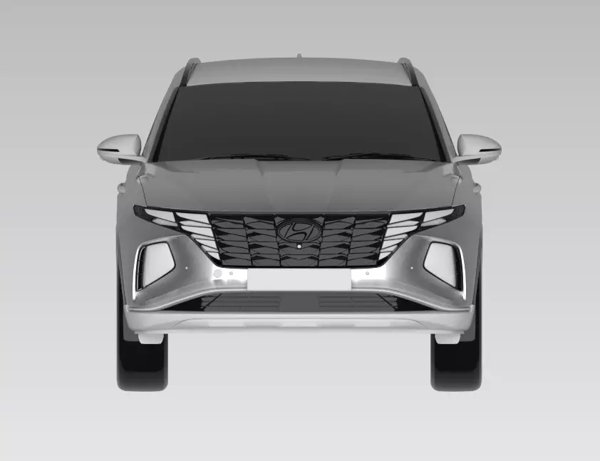 Hyundai Tucson 2024 3D model_2