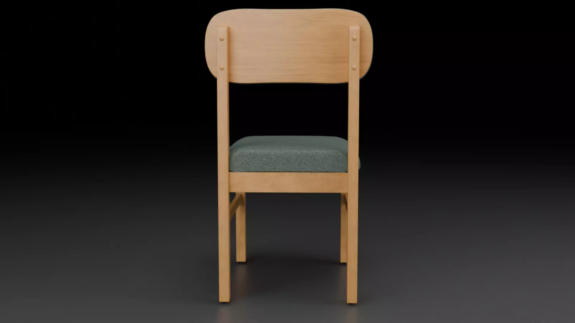 Dining Chair 3D model_4