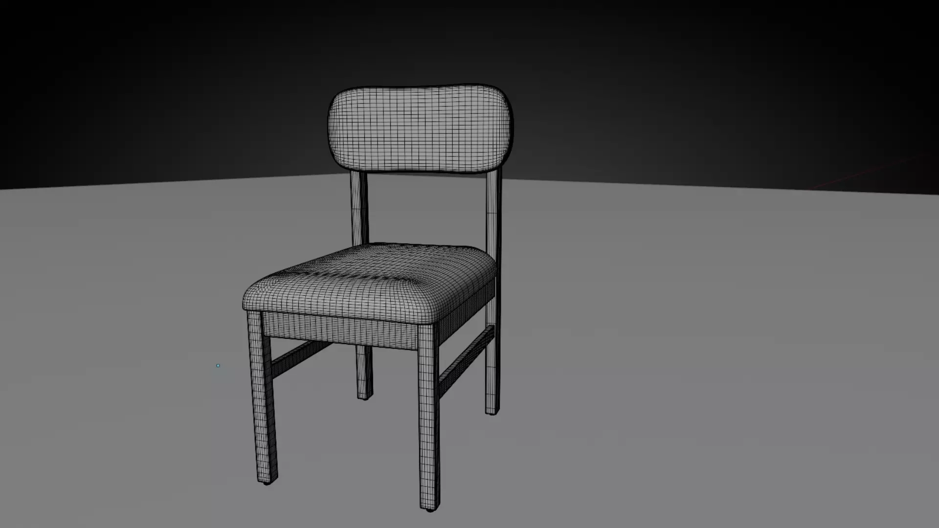 Dining Chair 3D model_6