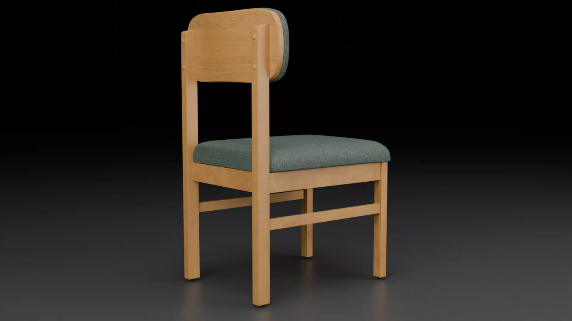 Dining Chair 3D model_3