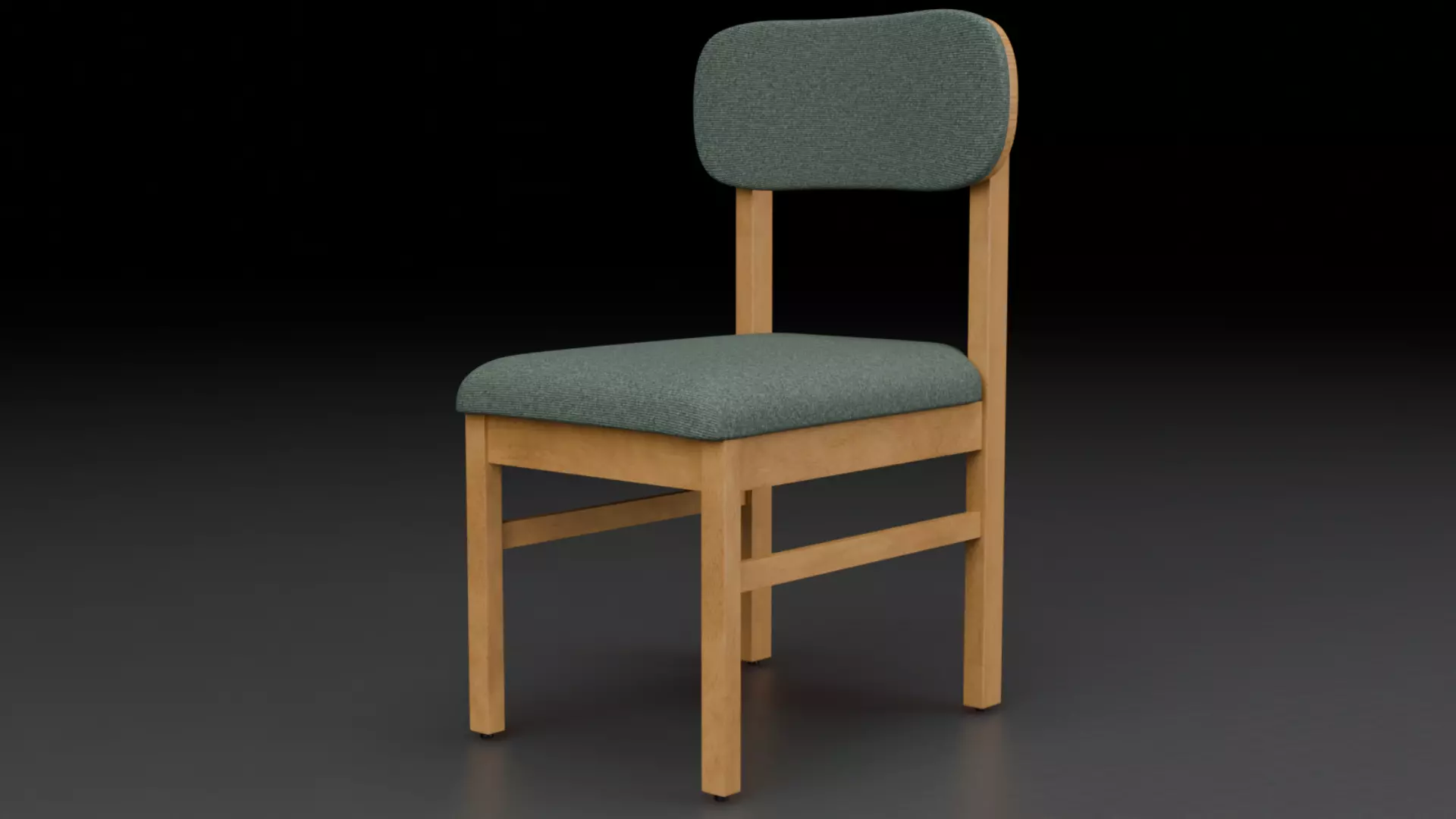 Dining Chair 3D model_2