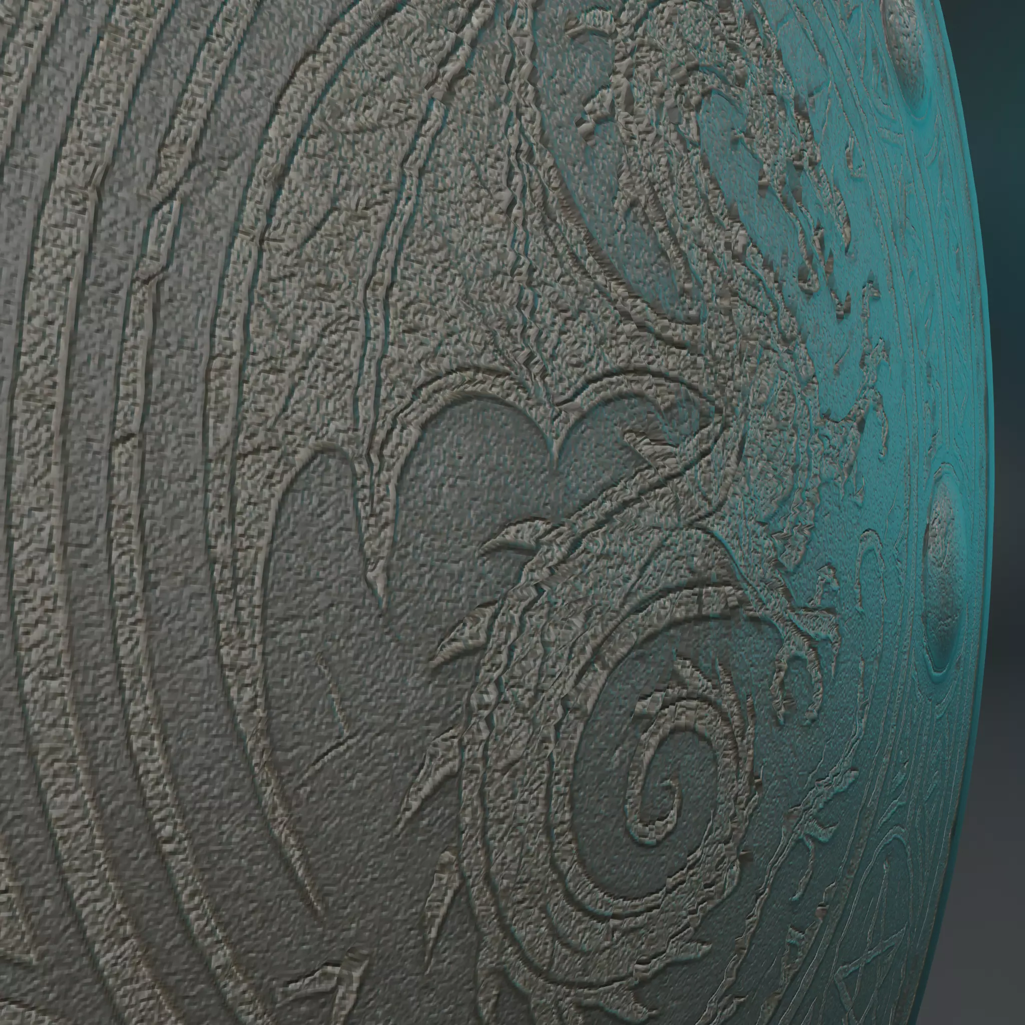 Dragon Shield 3D Model 3D model_1