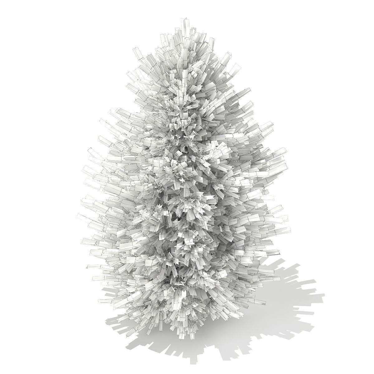 Norway Spruce Picea abies 2m 1 3D model_4