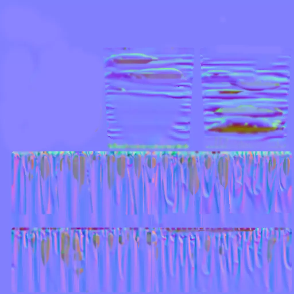 Zepeto Stylish Dress Bundle 3D model_8