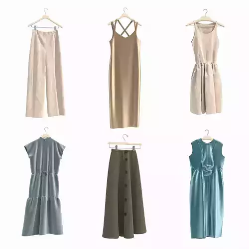 Women Clothing on Hanger 17