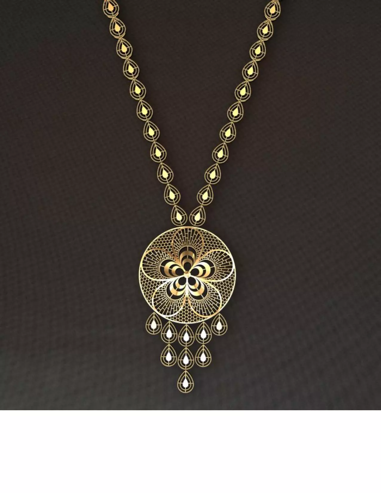 ALL NEW TURKISH LONG NECKLACES 3DM FILES WORTH FOR MONEY 3D print model_20