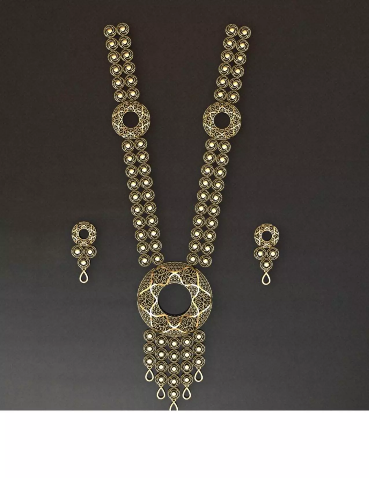 ALL NEW TURKISH LONG NECKLACES 3DM FILES WORTH FOR MONEY 3D print model_32