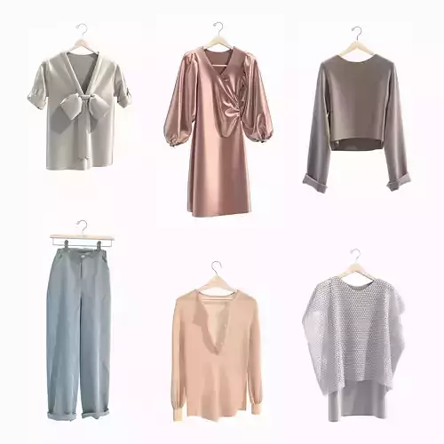 Women Clothing on Hanger 18