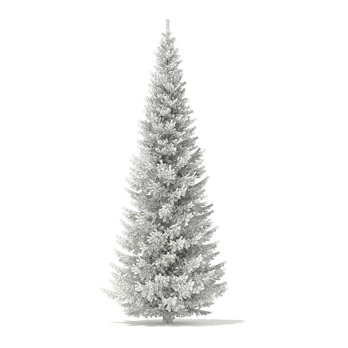 Norway Spruce Picea abies 7m 3D model_5