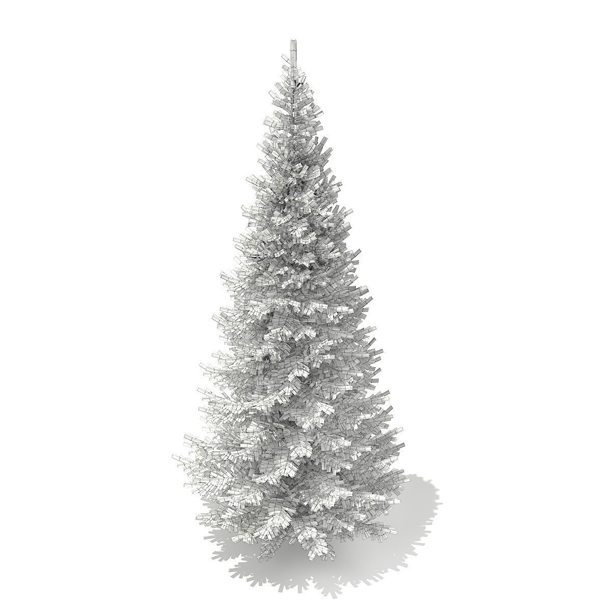 Norway Spruce Picea abies 7m 3D model_3