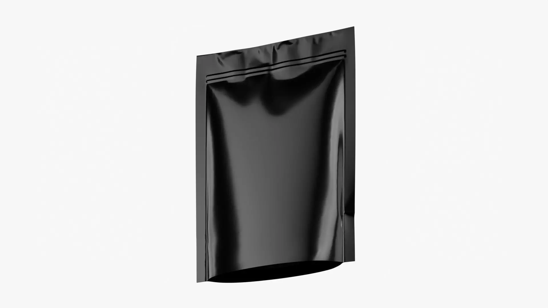 Stand Up Pouch Mockup 3D model_1