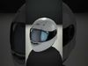 Sleek White Helmet model pack Low-poly 3D model_2