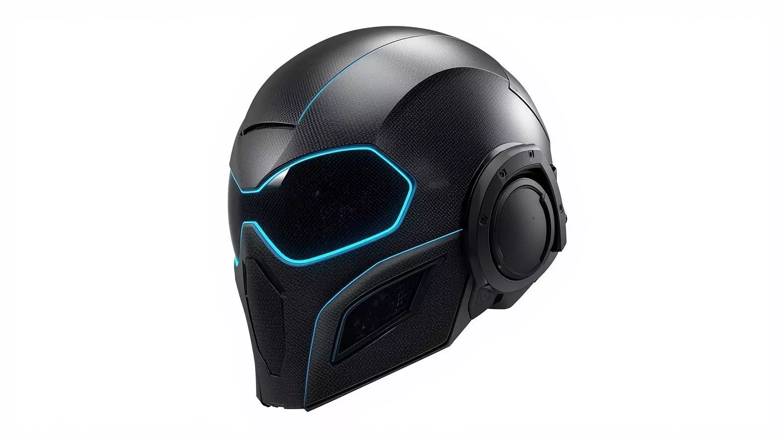 Tactical Stealth Combat Helmet 3D Model Headgear Low-poly 3D model_0