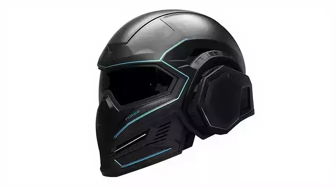 Tactical Stealth Combat Helmet 3D Model Covert Ops 