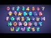 Toon Alphabets Numbers - Low Poly Cartoon Pack 1 Kids Learning Low-poly 3D model_1