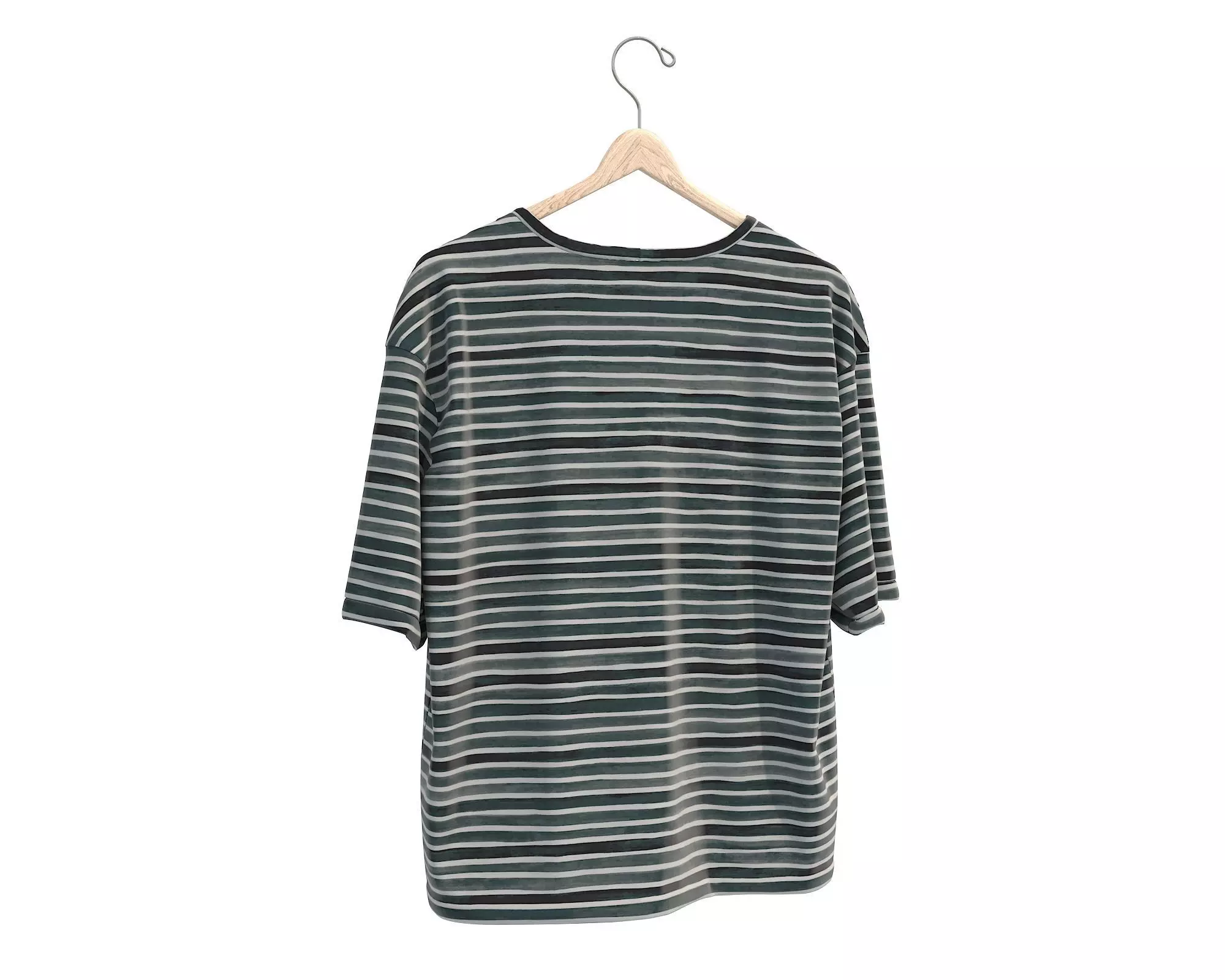 Clothing on Hanger 13 3D model_7