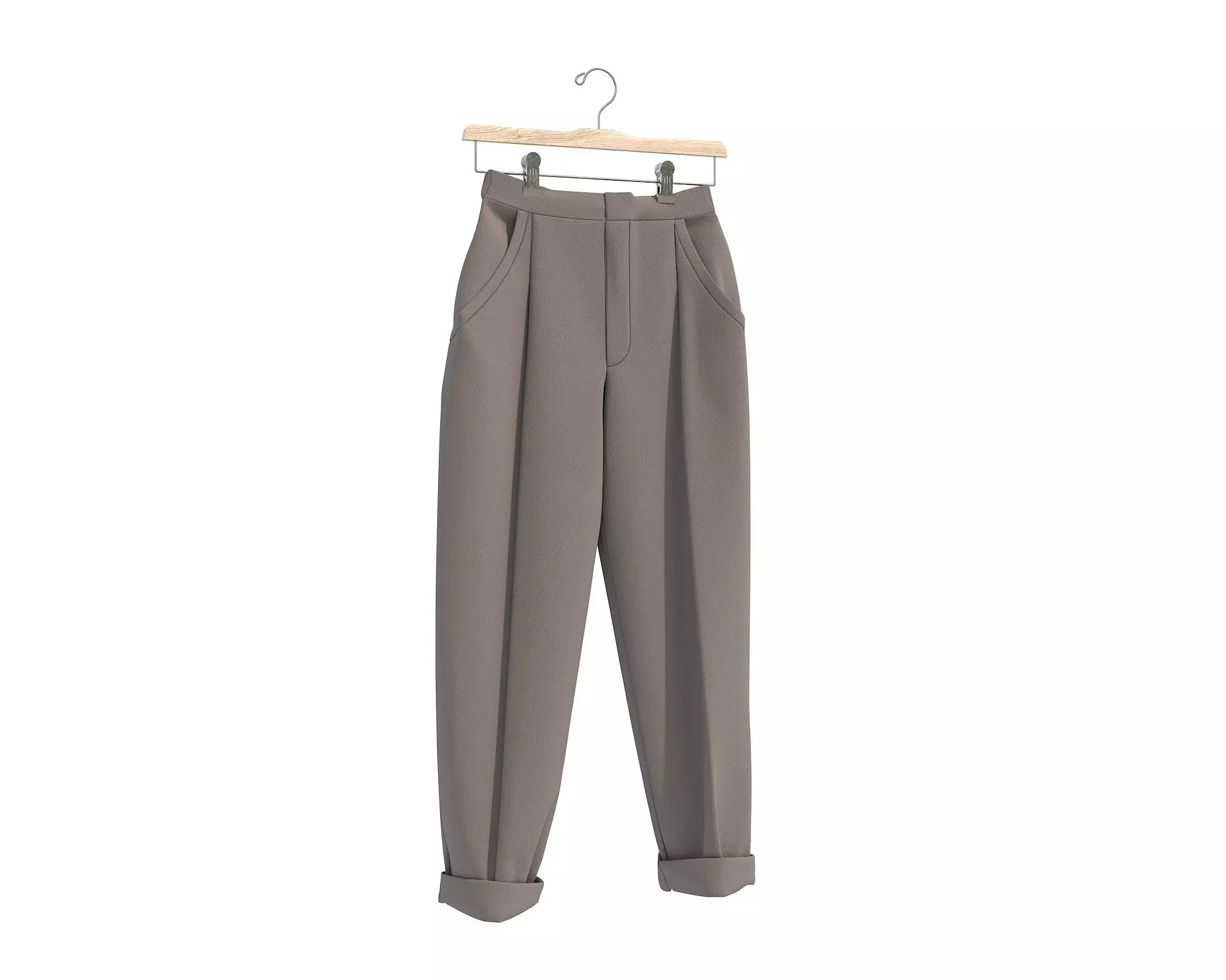 Clothing on Hanger 13 3D model_6