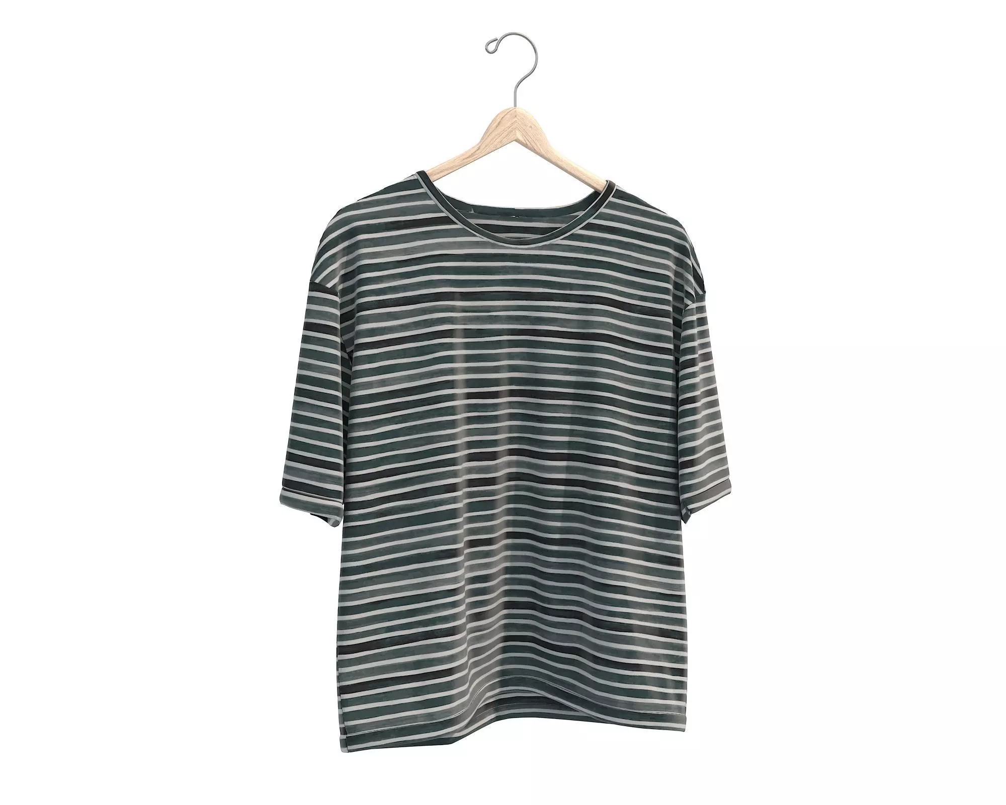 Clothing on Hanger 13 3D model_1